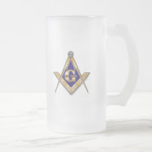 PERSONALIZE MASONIC SQUARE AND COMPASS MUG