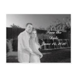 PERSONALIZE PHOTO SAVE THE DATE postcards