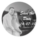 PERSONALIZE PHOTO SAVE THE DATE stickers