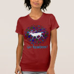 Personalize This Cute Got Reindeer Colorful Tee