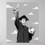 Personalize this graduation poster