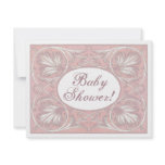 Personalized Baby Shower Invites, Vintage Blush