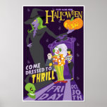 Personalized Halloween Friday party poster