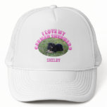 Personalized: I Love My German Shepherd Hat