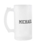Personalized name bachelor beer stein sport mug