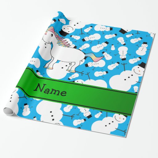 Unicorn Christmas Wrapping Paper, Unicorn Christmas Unique ...