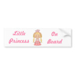 Personalized Princess accessories and apparel bumper stickers