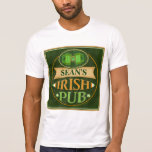 Personalized St. Patrick's Day Irish Pub T-Shirt t-shirts