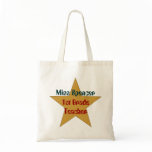 Personalized Teacher's Tote Bag