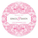 PERSONALIZED WEDDING LABEL :: savvy 5 stickers