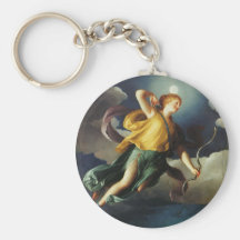 Personifications by Anton Raphael Mengs Keychain