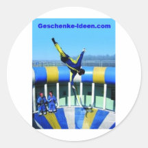 Persönliches Geschenk Runde Sticker
