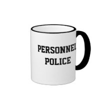 Personnel Police - Human Resources Rude Nickname Mugs