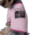 Perspective pet shirt pet clothing