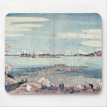 Perspective view of Mount Dōkan by Shōtei,Hokuju Mouse Mat