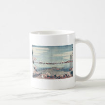 Perspective view of Mount Dōkan by Shōtei,Hokuju Mugs