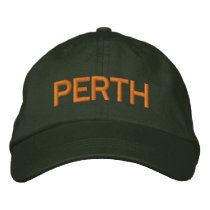 Perth Cap Embroidered Hats