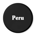 Peru Classic Style Refrigerator Magnets