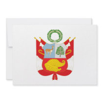 Perú - Coat of Arms Invite