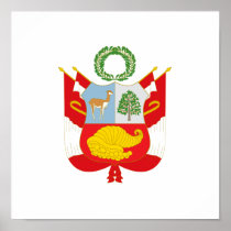Perú - Coat of Arms Print