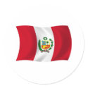 Peru Flag Sticker