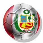 Peru La Blanquirroja La Rojiblanca soccer ball t-shirts