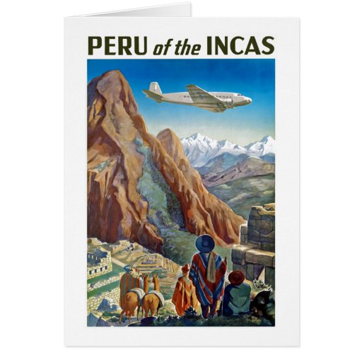 Peru of The Incas Greeting Card