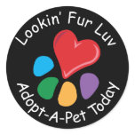 Pet Adoption_Heart-Paw_Lookin' Fur Luv stickers