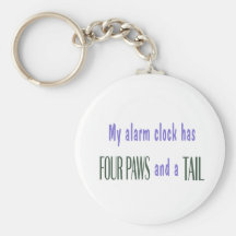 Pet Alarm Clock Key Chain