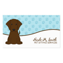 Pet Care Business Card Templates