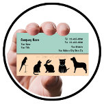 Pet Care Business Cards Fixed business cards