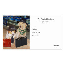 Pet/Dog Related Business Card
