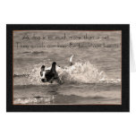 Pet Dog Sympathy Card - Touch Our Hearts