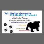 Pet Groomer Business Card business cards