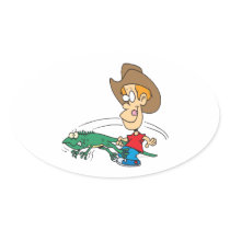 pet iguana sticker
