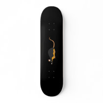 Pet Mouse. Black Tan. Skate Board Deck