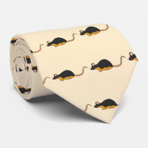 Pet Mouse. Black Tan. Neck Wear