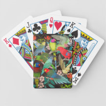 Pet Parrots of the Wold II Playing Cards