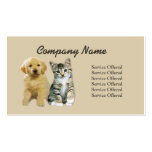 Pet Products & Services Business Card