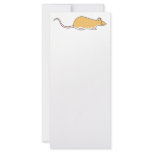 Pet Rat. Cinnamon. Berkshire, White Belly. Custom rack cards