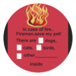 pet safety stickers