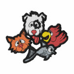 Pet Shop Logo embroidered shirts