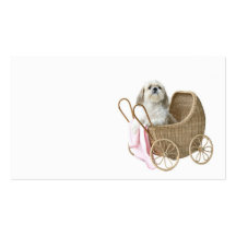Pet sitter business card