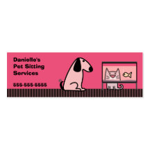 Pet Sitter Dog & Cat Business Card Templates