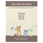 Pet Sitter's Promotional Flyer