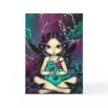 "Pet Storm Dragon" Greeting Card