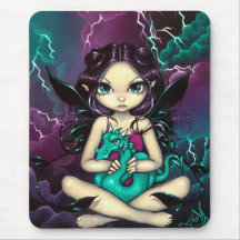 "Pet Storm Dragon" Mousepad