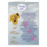 Pet Sympathy/Dog-Male owner Cards