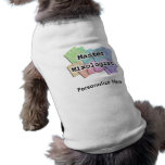 Pet T-shirt - MASTER MIXOLOGIST pet clothing