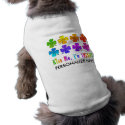 Pet Tees - Pop Art SHAMROCKS pet clothing